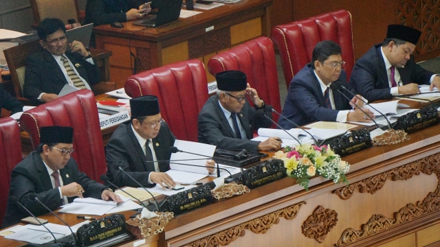 Rapat Paripurna Pengesahan RUU Antiterorisme (Foto: Fanny Kusumawardhani/kumparan)