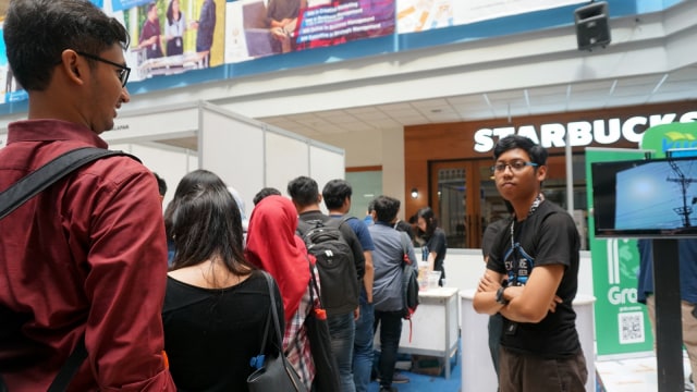 Suasana di BNCC Techno Career 2018. (Foto: Puti Cinintya Arie Safitri/kumparan)