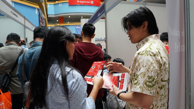 Suasana di BNCC Techno Career 2018. (Foto: Puti Cinintya Arie Safitri/kumparan)