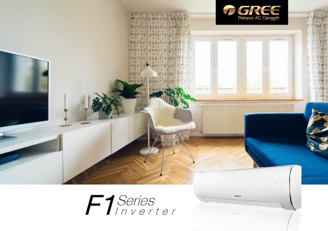 Gree F1: AC Inverter Super Hemat Listrik yang Bikin Pengeluaran Makin Irit