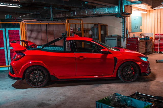 Honda Civic Type R versi pikap (Foto: dok. Paultan)