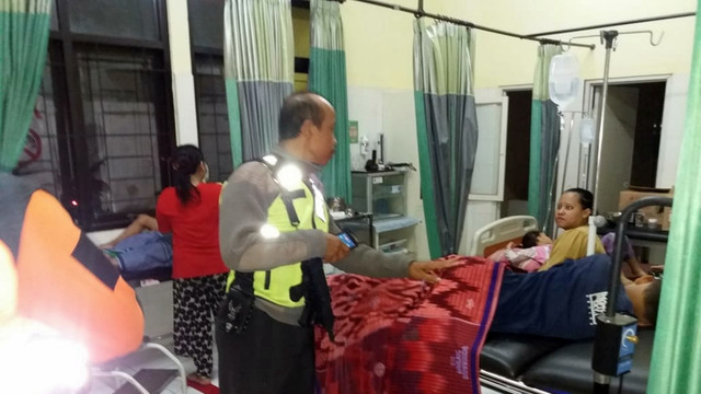 Korban keracunan tutut di Bogor. (Foto: dok. Humas Polresta Bgr Kota)