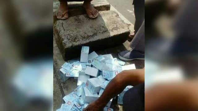 Penemuan karung e-ktp di bogor (Foto: Others/Dok. Istimewa)