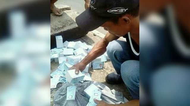 Penemuan karung e-ktp di bogor (Foto: Others/Dok. Istimewa)