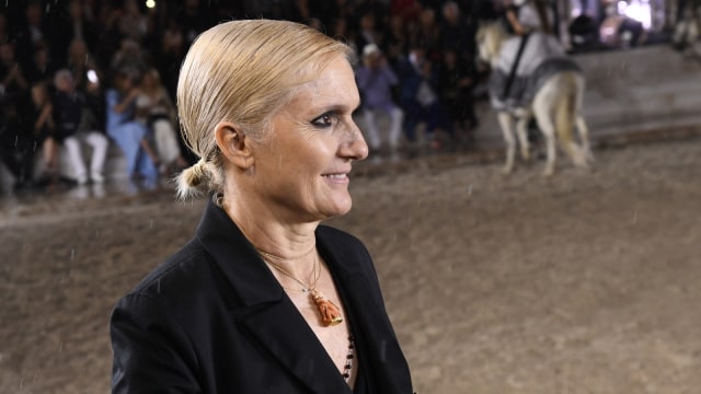 Maria Grazia Chiuri desainer Dior (Foto: AFP/Bertrand GUAY)