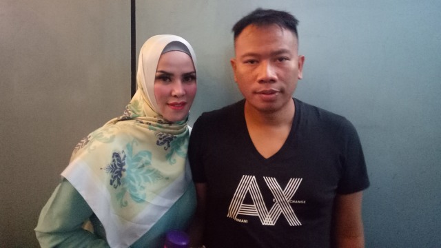 Angel Lelga dan Vicky Prasetyo di Tendean (Foto: Adinda Githa/kumparan)