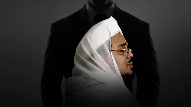 Rizieq Syihab. (Foto: AFP/Bay Ismoyo)