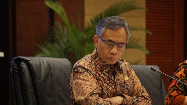 Ketua Dewan Komisioner OJK Wimboh Santoso Foto: Garin Gustavian/kumparan