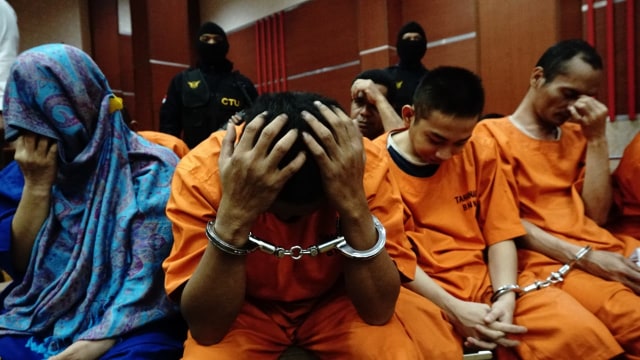Penangkapan jaringan narkoba oleh BNN & Bea Cukai. (Foto: Helmi Afandi Abdullah/kumparan)
