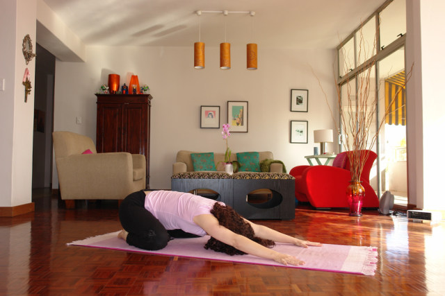 Child pose yoga (Foto: Nadine Fawell/Flickr)