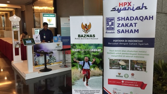 Gerai Baznas selama Ramadhan 2018 (Foto: Abdul Latif)