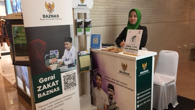 Gerai Baznas selama Ramadhan 2018 (Foto: Abdul Latif)
