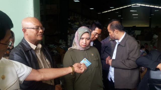 DPR RI Komisi II sidak Ke Gudang Kemendagri (Foto: Dok. Istimewa)