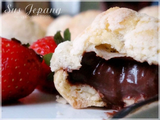 Resep Kue Kering Sus isi Coklat
