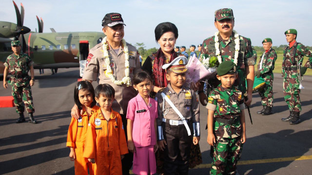 Kapolri dan Panglima Kunjungan ke Tasikmalaya. (Foto: dok. Humas Polri)