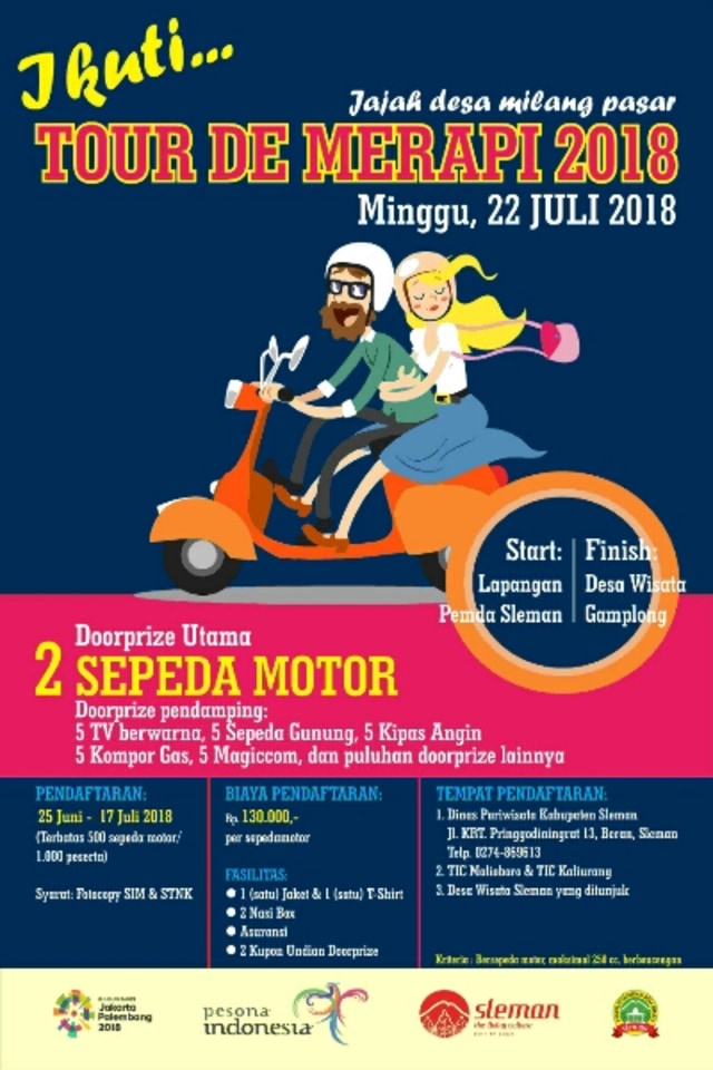 Sleman siap menggelar Tour de Merapi 2018