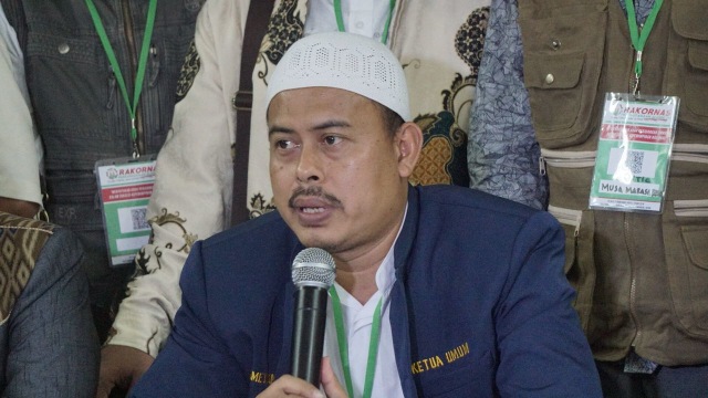 Juru bicara KH slamet Ma’Arif Foto: Garin Gustavian/kumparan