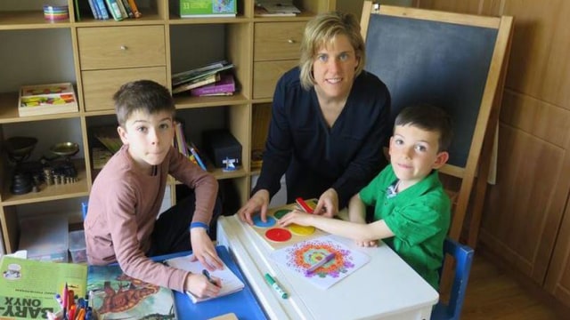 James, Alisa, dan Conn (Foto: Belfast Live WS)