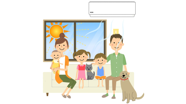 Menghindar ke ruangan sejuk cegah heatstroke. (Foto: Thinkstock)