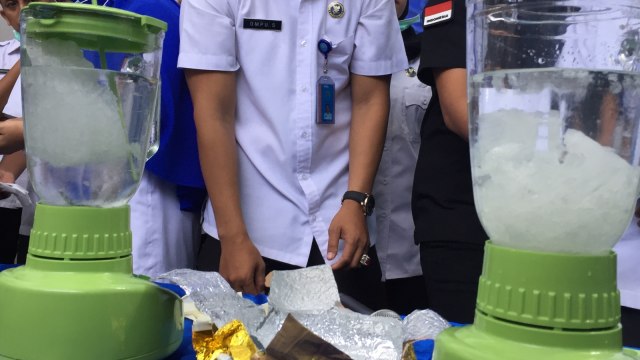 BNNP Aceh musnahkan sabu jaringan internasional (Foto: Zuhri Noviandi/kumparan)