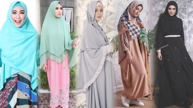 5 Seleb Wanita Berhijab Syar'i  (Foto: Instagram/@kartikaputriworld, @ristytagor, @zaskiasungkar15, @okisetianadewi, @shireensungkar)