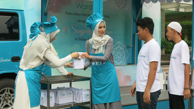 Wardah #SenyumKebaikan (Foto: Gina Yustika Dimara/kumparan)