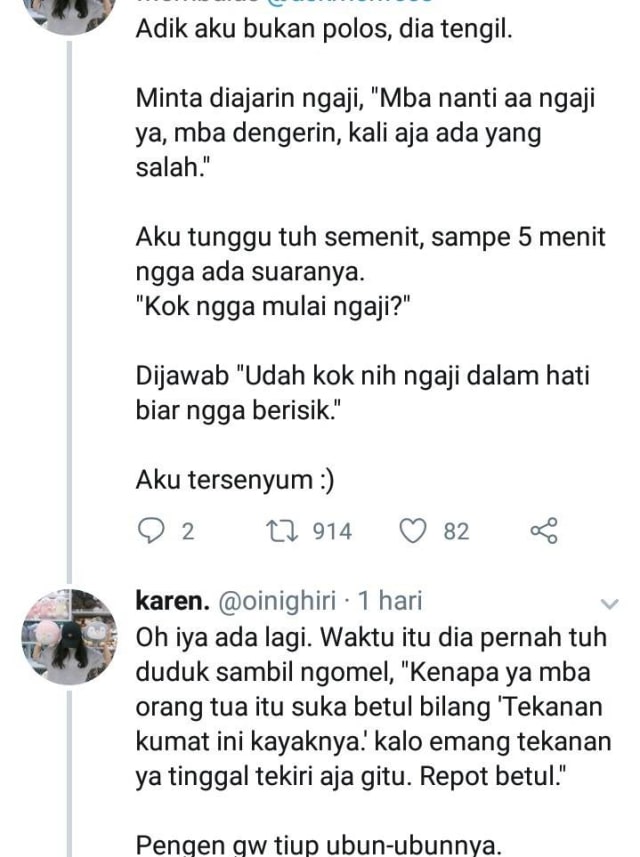 5 Kicauan Kocak Seputar Kepolosan Anak kecil (3)