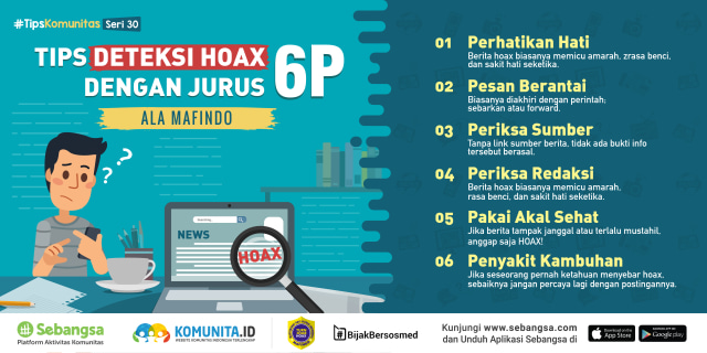 Langkah Mudah Deteksi Hoax Ala Mafindo (1)