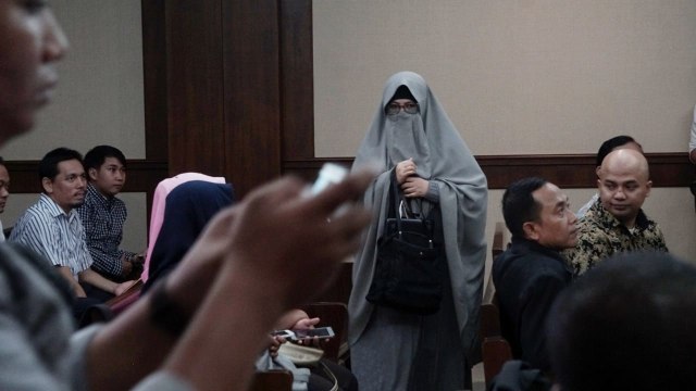 Sidang lanjutan kasus Anas Urbaningrum (Foto: Iqbal Firdaus/kumparan)