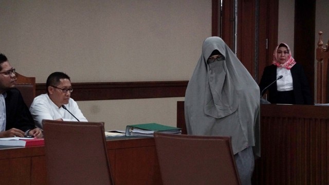 Sidang lanjutan kasus Anas Urbaningrum (Foto: Iqbal Firdaus/kumparan)