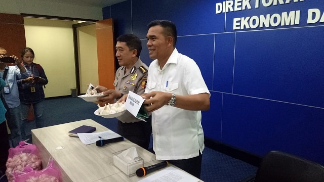 Rilis penjualan bawang putih benih  (Foto: Ainul Qalbi/kumparan)