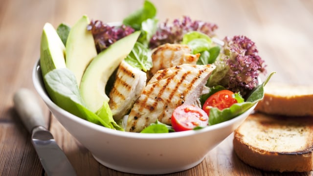 Salad daging ayam (Foto: Thinkstock)