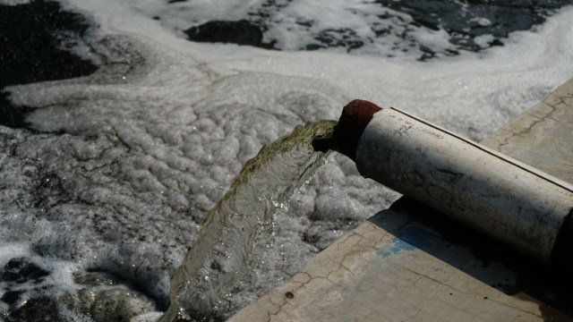 Limbah di IPLT Cengkareng (Foto: Nugroho Sejati/kumparan)