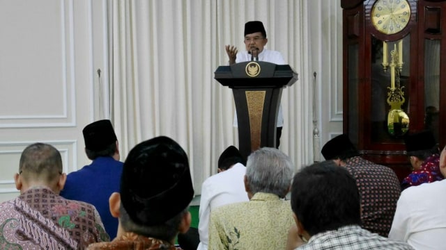 Wapres JK Buka Puasa Bersama dengan ICMI. (Foto: Kevin Kurnianto/kumparan)
