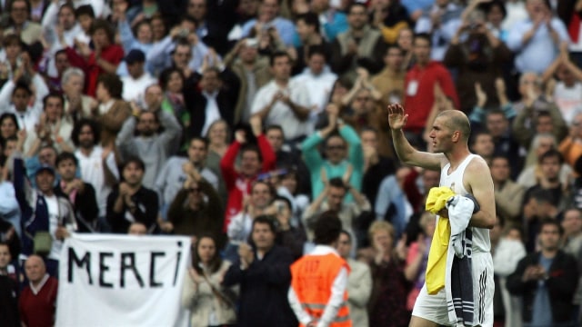 Zidane di laga terakhir sebagai pemain. (Foto: AFP/Bru Garcia)