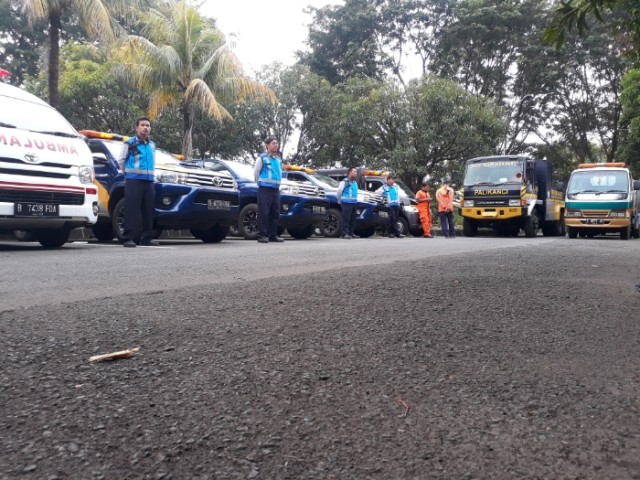 PT Jasa Marga Palikanci Gelar Siaga Operasional Hadapi Lebaran 2018