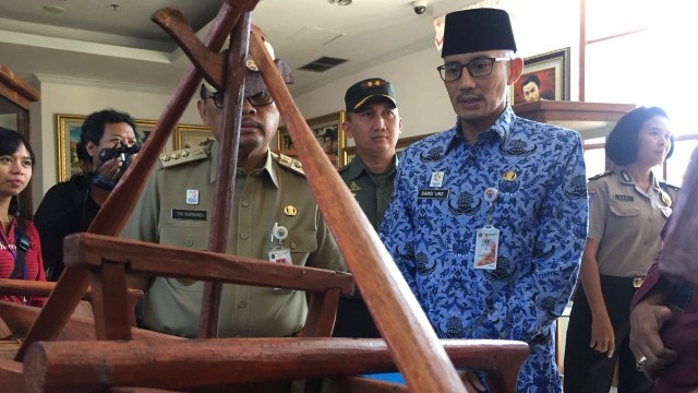 Sandi di Zona Embrio Kampung Betawi. (Foto: Mirsan/kumparan)