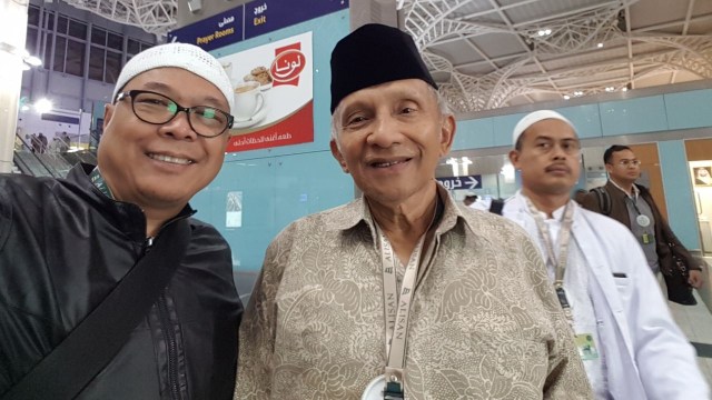 Amien Rais umrah. (Foto: Dok. istimewa)