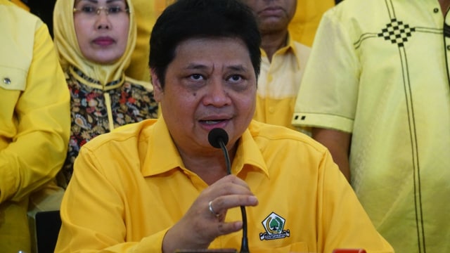Ketua Umum Partai Golkar, Airlangga Hartarto (Foto: Nugroho Sejati/kumparan)