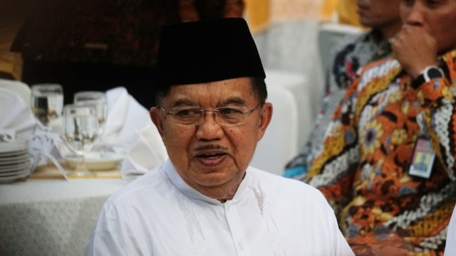Jusuf Kalla di Silaturahmi Partai Golkar (Foto: Nugroho Sejati/kumparan)