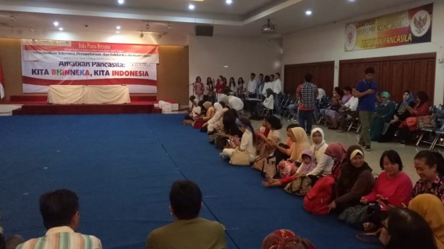 Buka bersama di Gereja Katedral (Foto: Ainul Qalbi/kumparan)