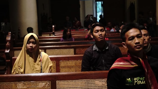 Buka Bersama di Gereja Katedral (Foto: Helmi Afandi/kumparan)