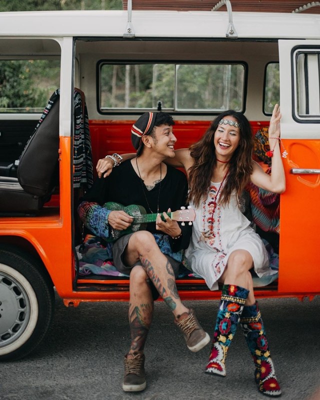 Prewedding Dimas Anggara-Nadine Chandrawinata. (Foto: Instagram @dimsanggara)