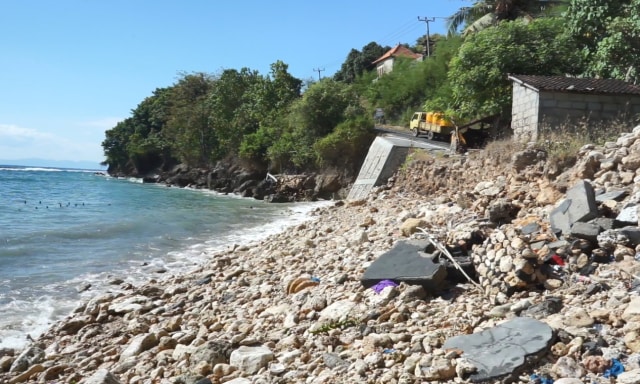 Terkendala Biaya, Abrasi Pantai di Klungkung Bali Belum Bisa Ditangani