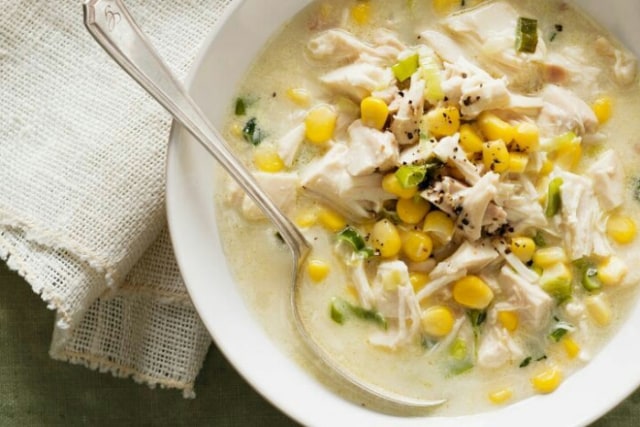 Resep : Creamy Chicken Corn Soup