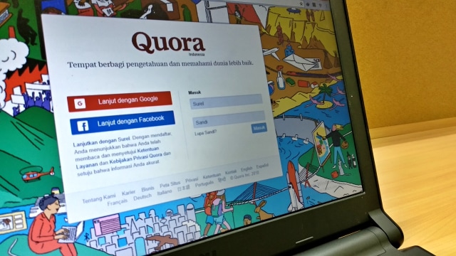 Quora versi Bahasa Indonesia. (Foto: Jofie Yordan/kumparan)