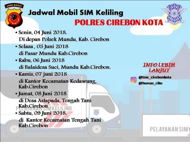 Mobil SIM Keliling Siap Layani Masyarakat Jelang Libur Lebaran