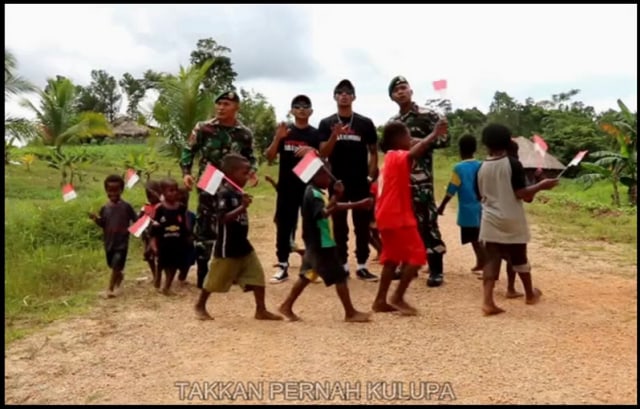Grup Band Satgas Yonif Raider 323 Kostrad Sabet Juara 3 Lomba Kreativitas Kemenkominfo RI