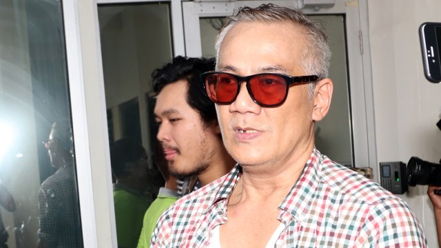 Tio Pakusadewo di PN Jakarta Selatan (Foto: Munady)