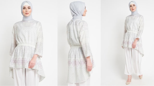Baju Lebaran Ria Miranda (Foto: Zalora)